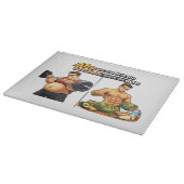 Abs Are Made in the Kitchen Chopping Board Schneidebrett (Ecke)