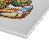 Abs Are Made in the Kitchen Chopping Board Schneidebrett (Ecke)