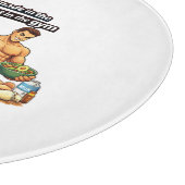 Abs Are Made in the Kitchen Chopping Board Schneidebrett (Ecke)