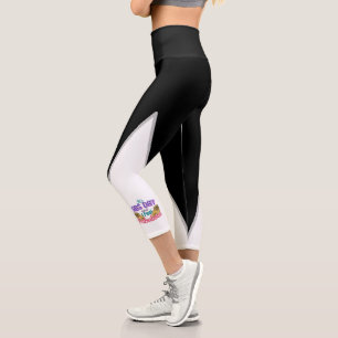 Abs Day Core Workout - Mops Dog Lover Capri Leggings