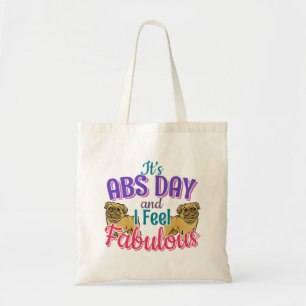 Abs Day Core Workout - Mops Dog Lover Tragetasche