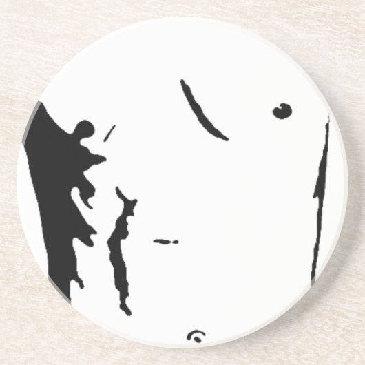 Abs Sandstein Untersetzer (Vorne)