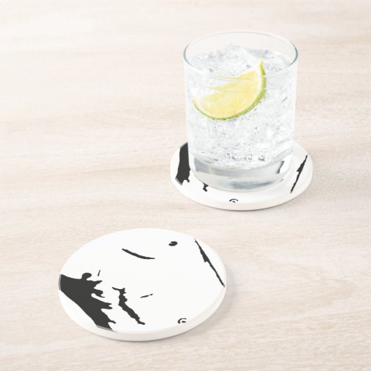 Abs Sandstein Untersetzer (Seite)