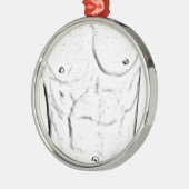 Abs Silbernes Ornament (Links)