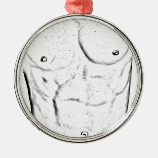 Abs Silbernes Ornament (Vorne)
