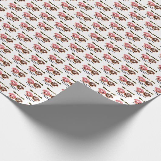 ABS SIND COOL, MÜSSEN ABER SPENDEN VERSUCHEN GESCHENKPAPIER (Ecke)