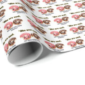 ABS SIND COOL, MÜSSEN ABER SPENDEN VERSUCHEN GESCHENKPAPIER (Rolleneckpunkt)