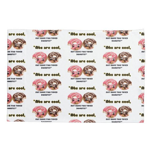 ABS SIND COOL, MÜSSEN ABER SPENDEN VERSUCHEN KISSENBEZUG (Rückseite)