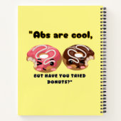ABS SIND COOL, MÜSSEN ABER SPENDEN VERSUCHEN NOTIZBLOCK (Rückseite)