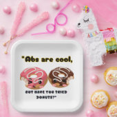 ABS SIND COOL, MÜSSEN ABER SPENDEN VERSUCHEN PAPPTELLER (Party)