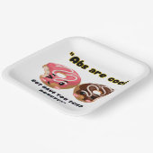 ABS SIND COOL, MÜSSEN ABER SPENDEN VERSUCHEN PAPPTELLER (Gewinkelt)