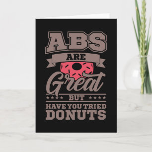 ABS sind großartig, aber hast du schon mal DONUTS  Karte