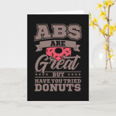 ABS sind toll, aber haben Sie versucht DONUTS Funn Karte (Gelbe Blume)