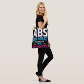 Abs sind toll, aber haben Sie versucht Donuts? Tasche (Am Model)