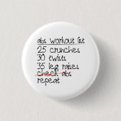 ABS-Trainings-Liste Button (Vorderseite)