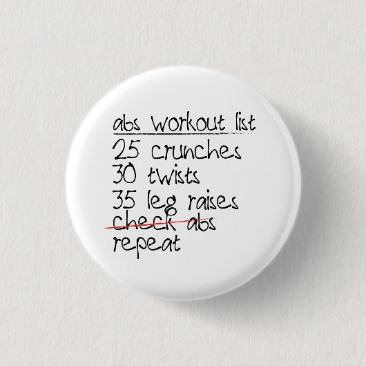 ABS-Trainings-Liste Button (Vorderseite)