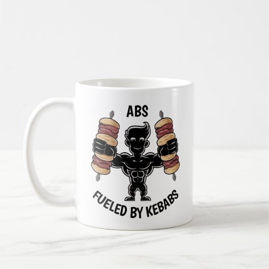 Abs. und Kebabs Kaffeetasse (Links)