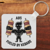 Abs. und Kebabs Schlüsselanhänger (Rückseite)