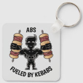 Abs. und Kebabs Schlüsselanhänger (Rückseite)