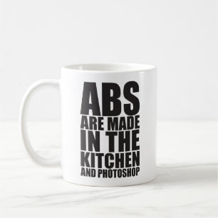 ABS werden in der Küche und Fotoshop gemacht - lus Kaffeetasse