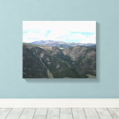 Absaroka-Bärzahn Berglandschaft Farbe 11x14 Leinwanddruck (Insitu (Holzboden))