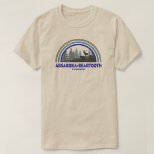 Absaroka - Beartooth Wilderness Regenbogenhirsch T-Shirt