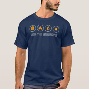 Absaroka-Berge wandern T-Shirt
