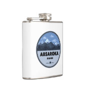 Absaroka Highlights Montana Camping Flachmann (Rechts)