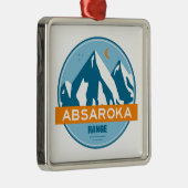 Absaroka Highlights Ornament Aus Metall (Rechts)