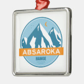 Absaroka Highlights Ornament Aus Metall (Links)