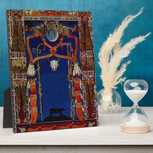 "Absaroka oder Apsarokee" Fotoplatte (Seite)