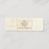 Absatech Mini-Visitenkarte Mini Visitenkarte (Rückseite)