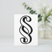 Absatz Postkarte (Stehend Vorderseite)