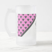 ABSATZ-PUMPE ES OBEN MATTGLAS BIERGLAS (Links)