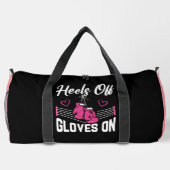 Absätze Aus Handschuhe An Duffle Bag (Rückseite)
