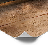 Absatzmarkt - Obstmarkt Poster (Ecke)