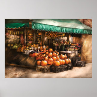 Absatzmarkt - Obstmarkt Poster