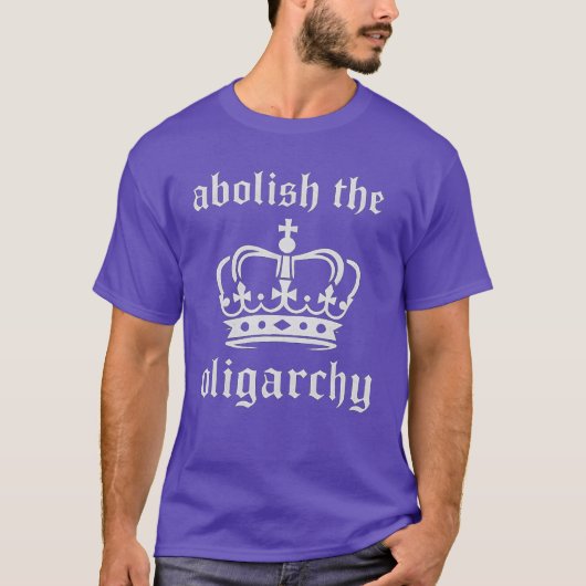 Abschaffung der Oligarchie T-Shirt (Vorderseite)