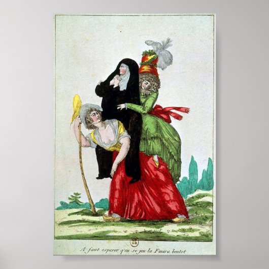 Abschaffung der Privilegien und Feudalrechte Poster (Vorne)