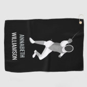 Abschaltung Golfhandtuch (Horizontal)