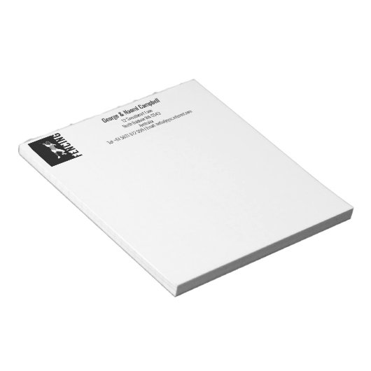 Abschaltung Notizblock (angewinkelt)