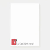 Abschaltung Post-it Klebezettel (Vorderseite)