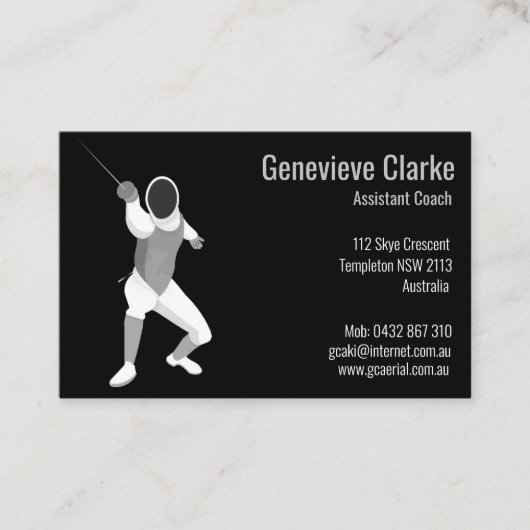 Abschaltung Visitenkarte (Vorderseite)