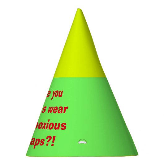 Abscheuliche Narrenkappen Partyhütchen (Rechts)