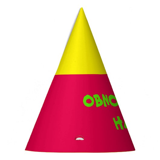 Abscheulicher Hut Partyhütchen (Links)