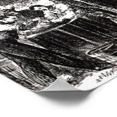 Abschiebung der Verwundeten nach dem Antietam Poster (Ecke)