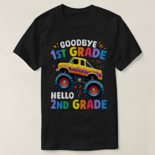 Abschied 1. Klasse Abschluss Monstertruck  T-Shirt
