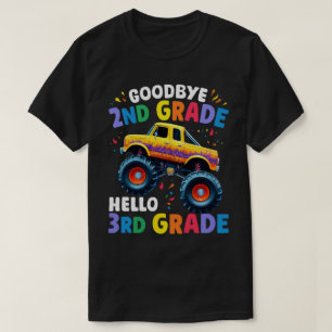 Abschied 2. Klasse Abschluss Monstertruck  T-Shirt