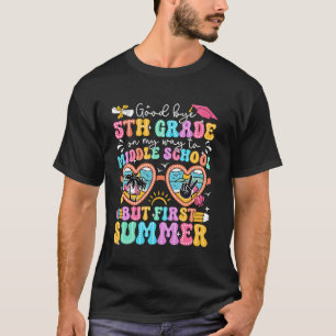Abschied 5. Klasse Abschluss zur Mittelschule erst T-Shirt
