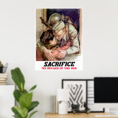 Abschied eines Soldaten Poster (Heimbüro)